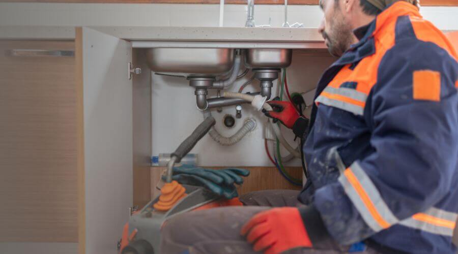 Professional slab leak plumber services in Washington, ME